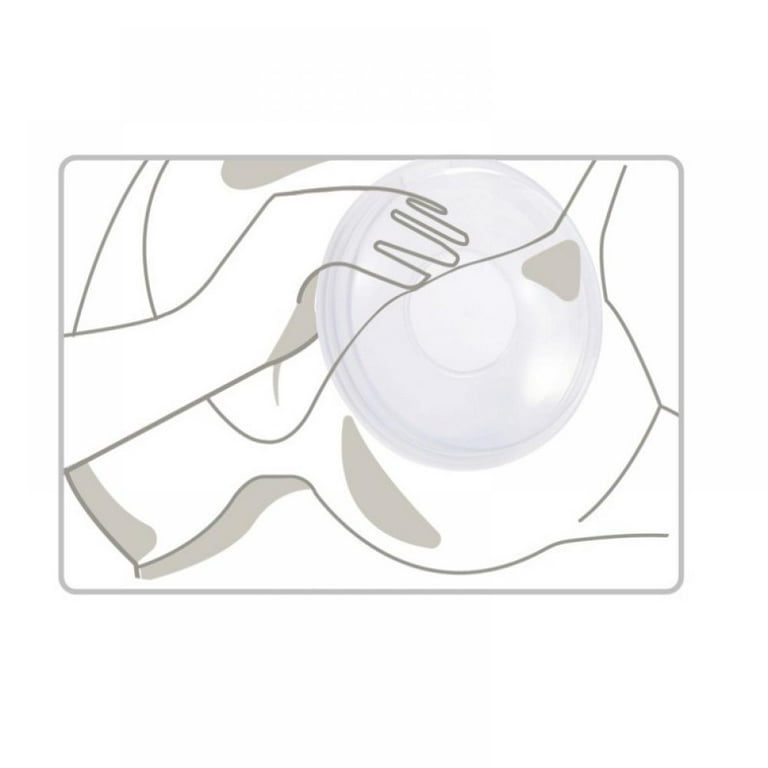 2PCS Milk Saver Breast Shells Nursing Cups Pads Washable Breastmilk  Collector