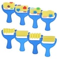 thumbnail image 6 of Zoyueyie 2 Set Rollers Sponge Painting Brush Kids Painting Tool Stenciling Projects Supplies for Children Adults ( Random Style ), 6 of 10
