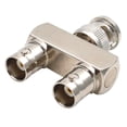 thumbnail image 1 of Y Type BNC Splitter Adapter RF BNC Adapters 3 Way Audio Connector Adapter Kits, 1 of 8