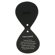 Mini Jug, Black, 32 oz, HydroJug