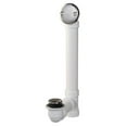 thumbnail image 1 of The Keeney K630PVCDSBN Foot Lok Bath Drain Brushed Nickel, 1 of 3