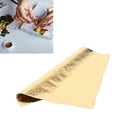 thumbnail image 1 of Imitation Gold Foil Sheets, Gold Leaf Sheets 500pcs Inedible Easy To Use  for Crafting for Household, 1 of 7