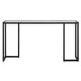 thumbnail image 3 of Evelyn&Zoe Oscar 55" Wide Rectangular Console Table, Blackened Bronze, 3 of 7