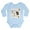 Sky Blue, variant on CafePress - Mommy_Squirrel Body Suit - Long Sleeve Cotton Baby Bodysuit