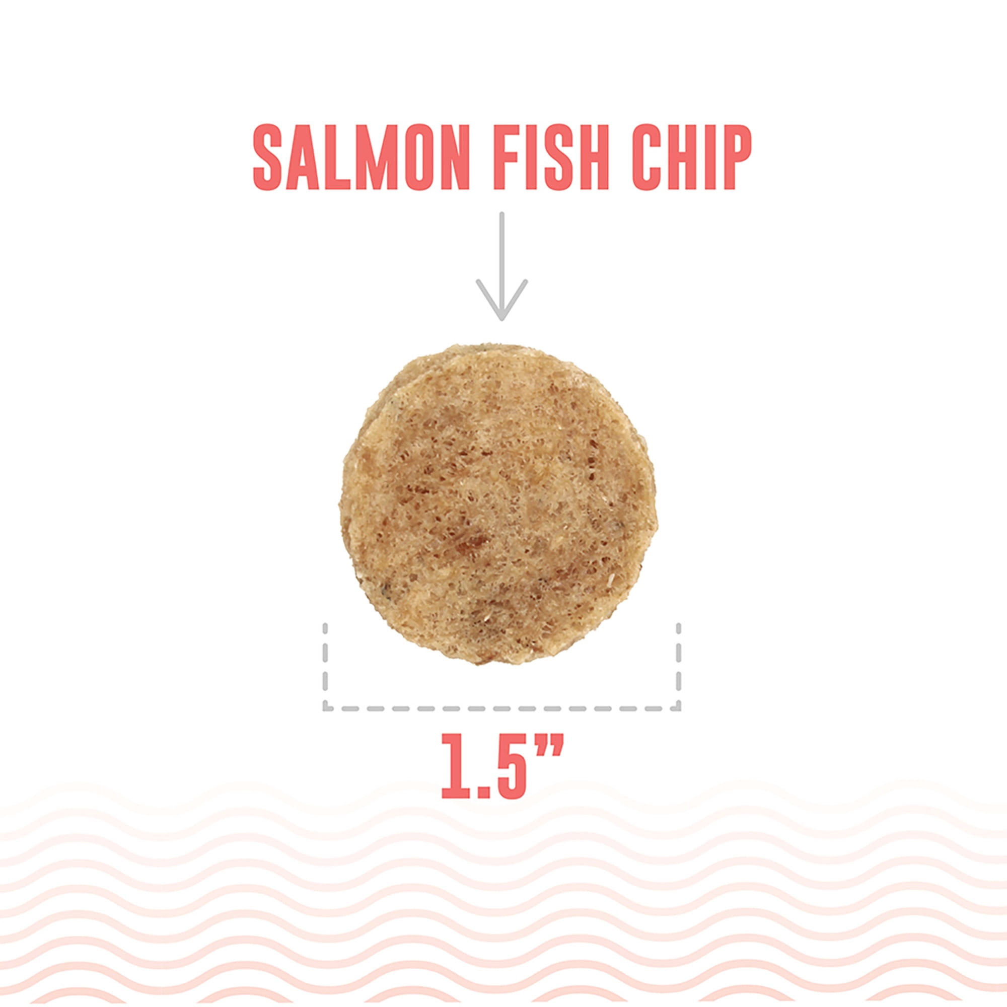 Icelandic+ Fish Chips: Salmon 2.5oz - Dog Treats, For Medium-Large Dogs, Natural 2 Ingredient Air-Dried Crunchy Treats