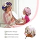 thumbnail image 4 of Qarigey Sleep Bonnet Extra Large Sleeping Hat Doble capa con cordón Turbante para el cabello Patrones bohemios Suministros para la cabeza Sombreros Estampado de leopardo beige Qarigey AP009761-07, 4 of 6