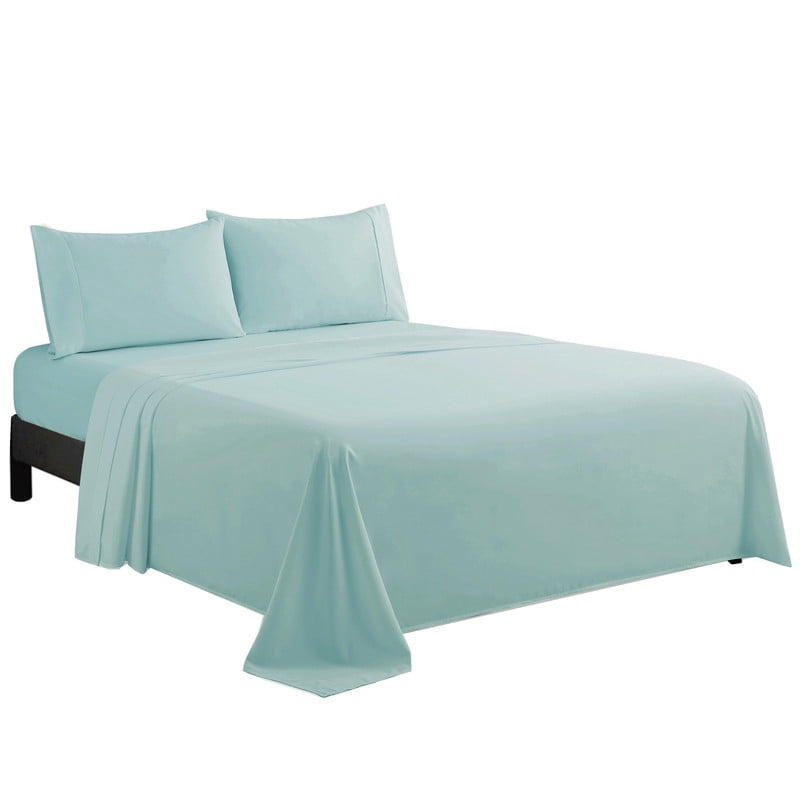 Literie Marina Decoration, 600 fils/cm², ultra douce, à poches profondes, en coton percale fibres longues, toutes saisons