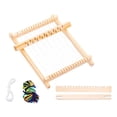 thumbnail image 3 of Kit de telar para manualidades, máquina de tejer portátil, herramienta para tejer a mano para amantes de costura, bufandas, sombreros y mitones., 3 of 9