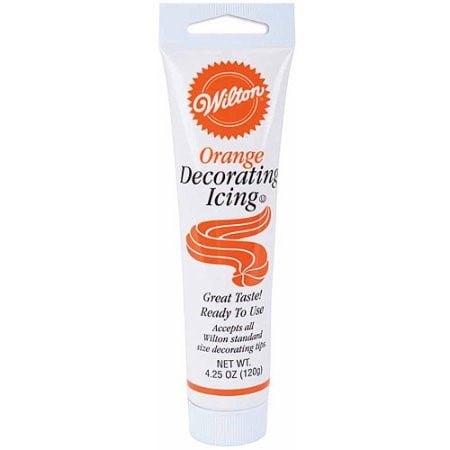 Orange Flavored Icing - Wilton Ready-To-Use Icing Tube, Orange