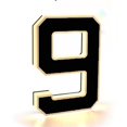 thumbnail image 1 of Modern LED Illuminated Number Sign Outdoor Address Plaque For Wall Or Door With Customizable Digit Display Succulent Wall Decorations for Living Room Cute Small Couches for Bedrooms Door Welcome, 1 of 4