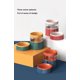 thumbnail image 4 of Dispensador automático de comida para gatos y dispensador automático de agua para gatos, juego 2 en 1, comederos y bebederos para gatos y perros, capacidad de 1l Hy, 4 of 5