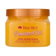 Tree Hut Passionfruit Sol Shea Sugar Scrub, 18 oz
