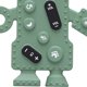 thumbnail image 3 of Artefacto para la dentición del bebé Juguete para masticar sin BPA Negro Gris Púrpura para bebés recién nacidos JShteea El nuevo, 3 of 9
