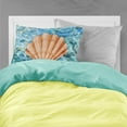 thumbnail image 2 of Scallop Shell and Water Fabric Standard Pillowcase, 2 of 2