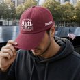 thumbnail image 5 of 9/11 25th Anniversary Memorial Hat, Never Forget 2001-2026 Washed Cotton Baseball Cap, Vintage Embroidered Patriot Dad Hat for Men Women, 5 of 7