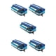thumbnail image 1 of Sidaley Estuche para bolígrafos Kawaii de poliéster, práctico y estuche para lápices con varias capas, capacidad segura, azul claro y Type2 NO2, 1 of 6