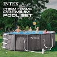 thumbnail image 2 of Intex 18Ft X 48In Greywood Prism Frame Premium Pool Set, Age: 6+, 2 of 9