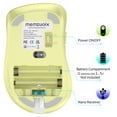 thumbnail image 5 of memzuoix Wireless Optical Mouse for Laptop, 5 Buttons 1400 DPI Wireless Mouse with USB Receiver, Cordless Computer Mice for Chromebook, Desktop, PC, Macbook,Light Yellow, 5 of 10