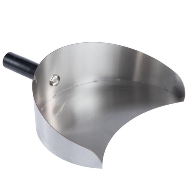 Poêle Attrape-Viande en Acier Inoxydable Pelle Barbecue Poêle à Main Rôtissoire G9A3