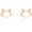 Rose Gold, variant on Tiny Cat Stud Earrings S925 Sterling Silver Minimalist Cute Animal Pet Small Cartilage Earring Studs Posts Ear Piercing Christmas Jewelry Hypoallergenic for Women