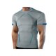 thumbnail image 1 of Camiseta deportiva informal Sunloudy para hombre, camisetas deportivas de manga corta con cuello redondo y patrón de rayas para gimnasio de primavera y verano, ropa para hombre Sunloudy  moda, 1 of 4