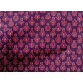 thumbnail image 4 of oneOone Cotton Cambric Fabric Floral Block Printed Craft Fabric BTY 56 Inch Wide, 4 of 4