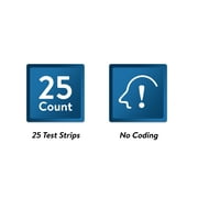 (3 pack) ReliOn Prime Blood Glucose Test Strips, 25 Count