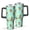 Pioneer Flower Floral-3, variant on 40oz Pioneer Flower Floral Print Pattern Insulated Tumbler with Handle, BPA-Free Leak Proof Lid and Straws, Double Wall Vacuum, Hot 12h/Cold 34h