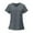 Gray_06#624b, variant on Hearthz Scrub Tops Women Short Sleeve V Neck Women Tops Trendy Nursing Uniforms with Pocket