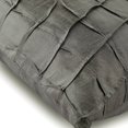 thumbnail image 2 of The HomeCentric Pillow Cases Decorative Pillow Covers Pack of 2 14x14 inch (35x35 cm) Silver Silk Throw Pillow Covers Handmade Pillow Covers Solid Color Pillow Covers Throw Pillow - Silver Is Best, 2 of 5