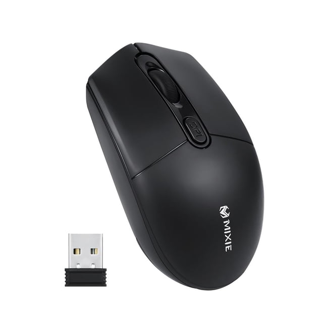 Ratón Inalámbrico R520, 4 Teclas, Ratón De Escritorio, Ratón Ergonómico Abs, Ratón De 2,4 Ghz, Ratón De Escritorio Negro Para Ordenador, Portátil, Juegos De Negocios, Trabajo Cateissary EL007259-00