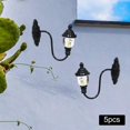 thumbnail image 3 of Redempat 5x Antique Miniature Wall Lamp for Accessories DIY Style B 1Set, 3 of 6