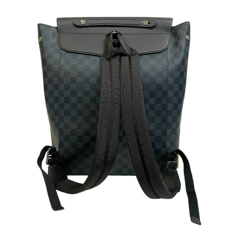 louis vuitton cobalt backpack DAMIER RACE DISCOVERY PM Caroline's Fashion Luxuries The Discovery backpack in this seasons new Damier Cobalt Race canvas conveys the spirit of the speedway Louis Vuitton Limited Edition Damier