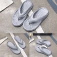 thumbnail image 6 of Xfvqtps Flip Flops for Mens and Womens Lightweight Non Slip Quick Drying Thick Sole Indoor Outdoor Beach EVA Slipper Gray, 6 of 8