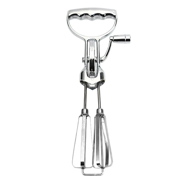 DFC Stainless Steel Egg Beater For Kitchen Hand Mixer Whisk Baking Tool Efficient Dough Whip Cake Mixing Utensil