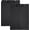 Black, variant on 2-in-1 Foldable Clipboard Stand, 360° Rotatable PP Plastic Clipboard with Metal Clip and Pen Groove, Lightweight with Safe Round Corners for School, Office, Medical Records, 2 Packs, Pink