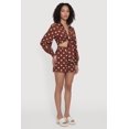 thumbnail image 2 of Women's High Waisted Polka Dot Shorts with Pockets, 2 of 4