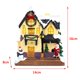 thumbnail image 3 of Casa de pueblo de nieve Resina Escena De Navidad Snow House Light Up Village Decor Snowman Y Santa Magideal Casa de pueblo de nieve, 3 of 7