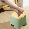 thumbnail image 3 of YOTQUSKI Small Stepping Stool, Kitchen Step Stool, Small Stool Chair, Single Step Stool, Low Stools for Sitting, Household Mini Stool for Bathroom, Home, Kitchen, Garden, 3 of 4
