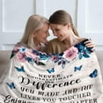 thumbnail image 5 of Christian Blanket with Inspirational Thoughts and Prayers Religious Bible Verse Throw Blanket Ultra Soft Warm Flannel Blankets for Women Men Gifts 50"X40", 5 of 5