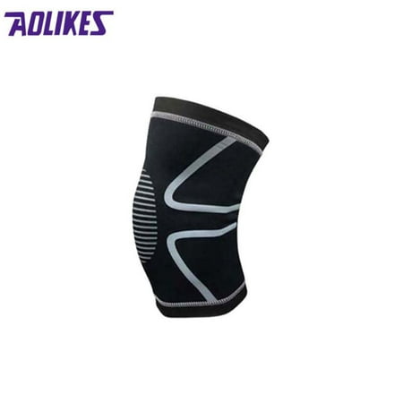 Compression Knee Brace for Sports, Crossfit, Powerlifting, Running, Jogging, Workout Athletic Sleeve Support for Quick Recovery, Relief From Joint Pain, Meniscus Tear and