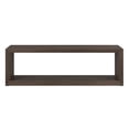 thumbnail image 6 of Evelyn&Zoe Osmond 58" Wide Rectangular Coffee Table, Alder Brown, 6 of 7