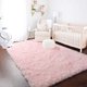 thumbnail image 4 of Pink Runner Rug for Girls Bedroom,Fluffy Shag Rug 3'X5' for Living Room,Bedside Rug for Kids Room,Shaggy Throw Rug for Nursery Room,Fuzzy Plush Rug fo, 4 of 4