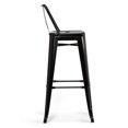 thumbnail image 2 of Simpli Home Rayne 30" Metal Bar Stool in Black (Set of 2), 2 of 12