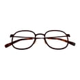 thumbnail image 4 of Jones New York Mens Tortoise Black Square Metal Eyewear Frame, J360. 49mm, 4 of 10