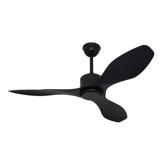 Goozegg  4809ABS 48 in Matte Black Modern Ceiling Fans