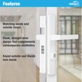thumbnail image 3 of Cierre con cerrojo para pantalla y Storm Doors Wright Serenade, 3 of 6