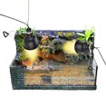 thumbnail image 3 of Lámpara colgante para reptiles con bombilla E27, ideal para tortugas y anfibios, 25W, color negro, voltaje 100V~240V, incluye bombilla, ayuda a sintetizar vitamina D3 y regular la absorción de calcio., 3 of 6