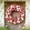 3#, variant on CaiYueKe Artificial Tulip Wreath Spring Floral Decor for Front Door Outdoor Indoor Hanging with Green Leaves and Flowers Home Garden Wall Door Decoration for Party Wedding Holiday