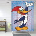 thumbnail image 4 of Shower Curtain Cartoon Art Bath Shower Curtains with 12 Hooks, Waterproof Washable Polyester Bathroom Home Decor Set 60x72 Inch Iron, 4 of 8